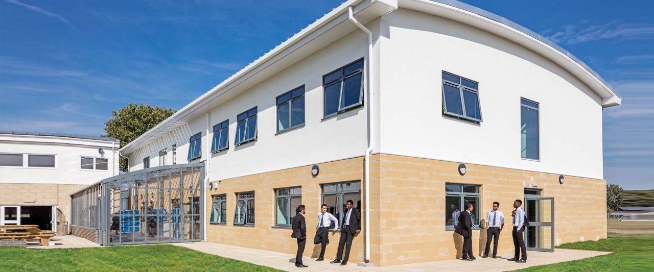 Modular school building - Brampton Academy