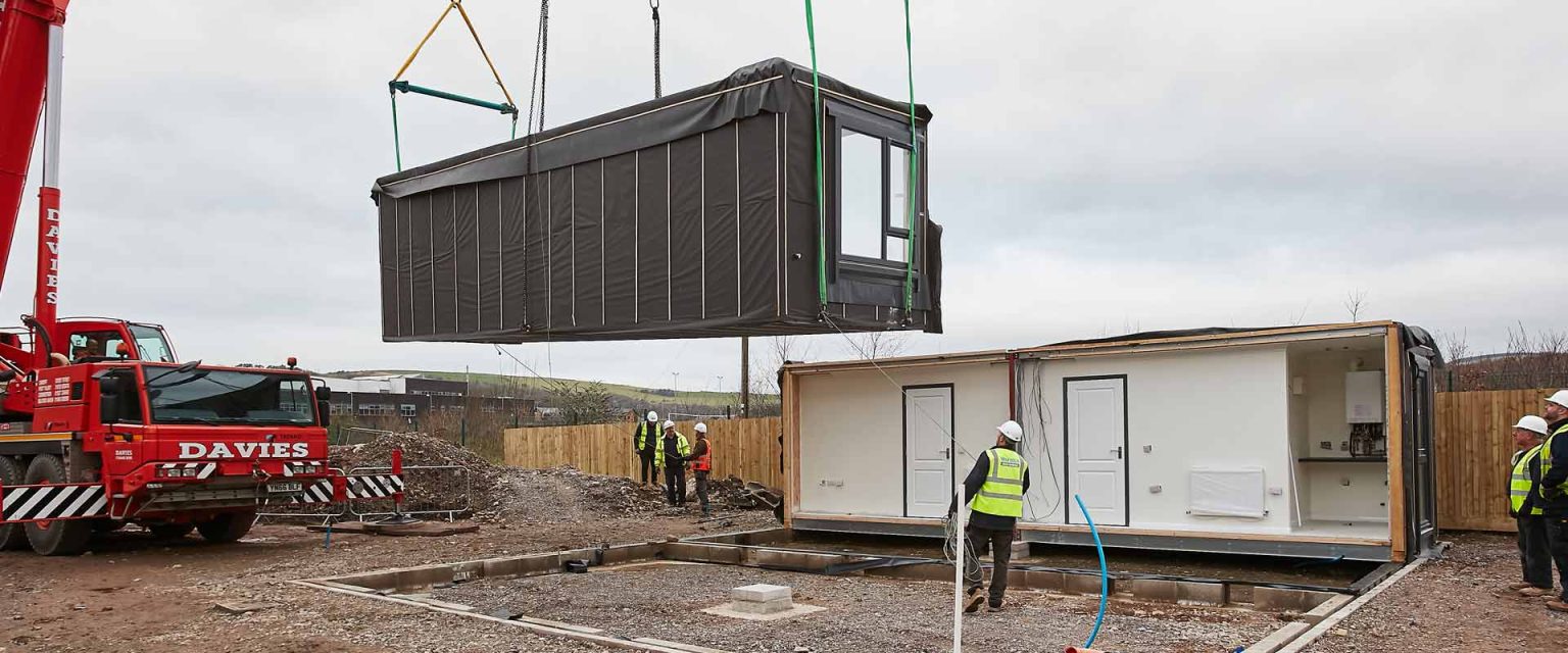Innovative housing modules delivered for V2C - Wernick Group