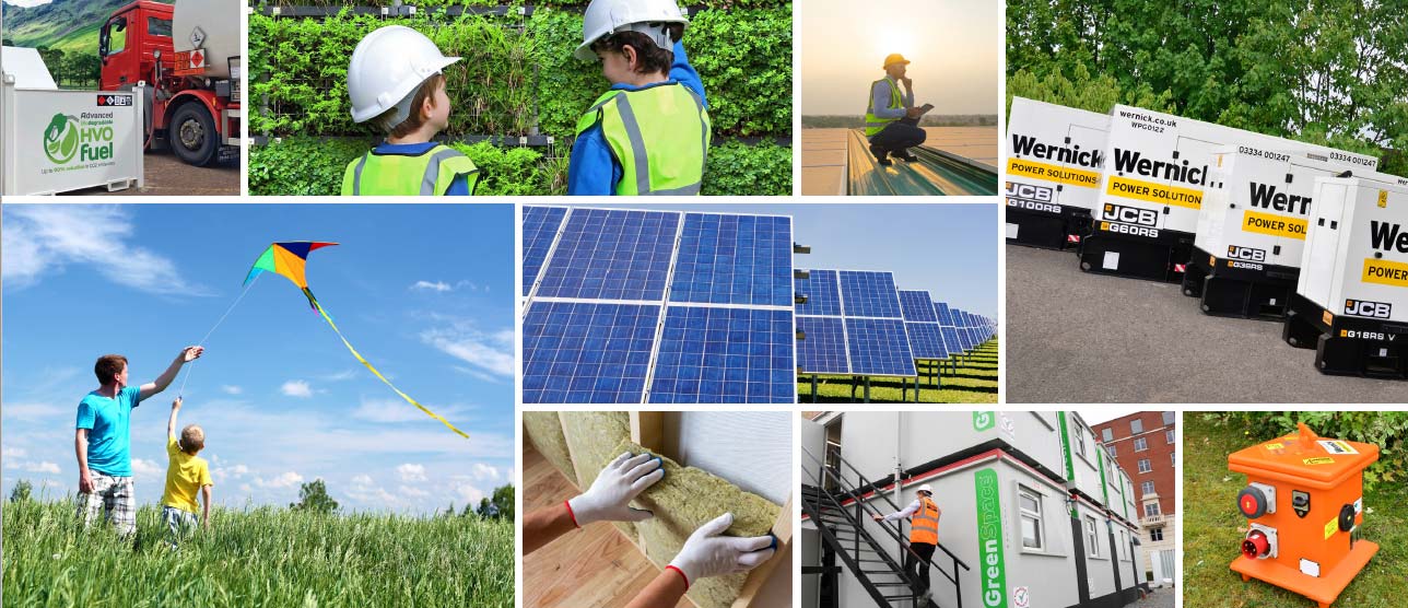 Sustainable solutions from Wernick Hire.