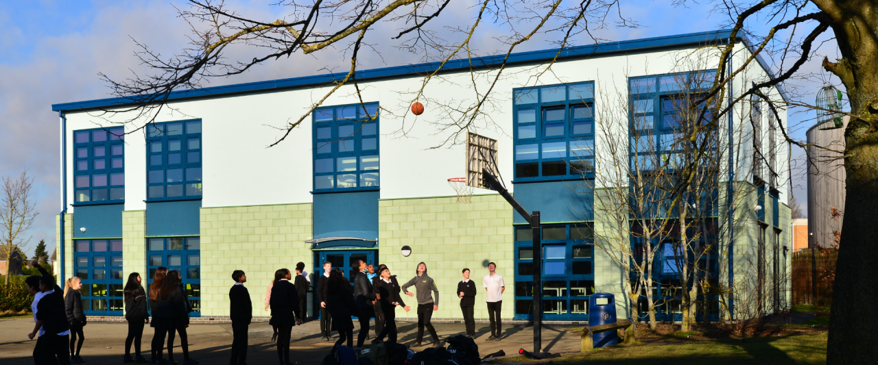 Gartree High School Modular Building Exterior