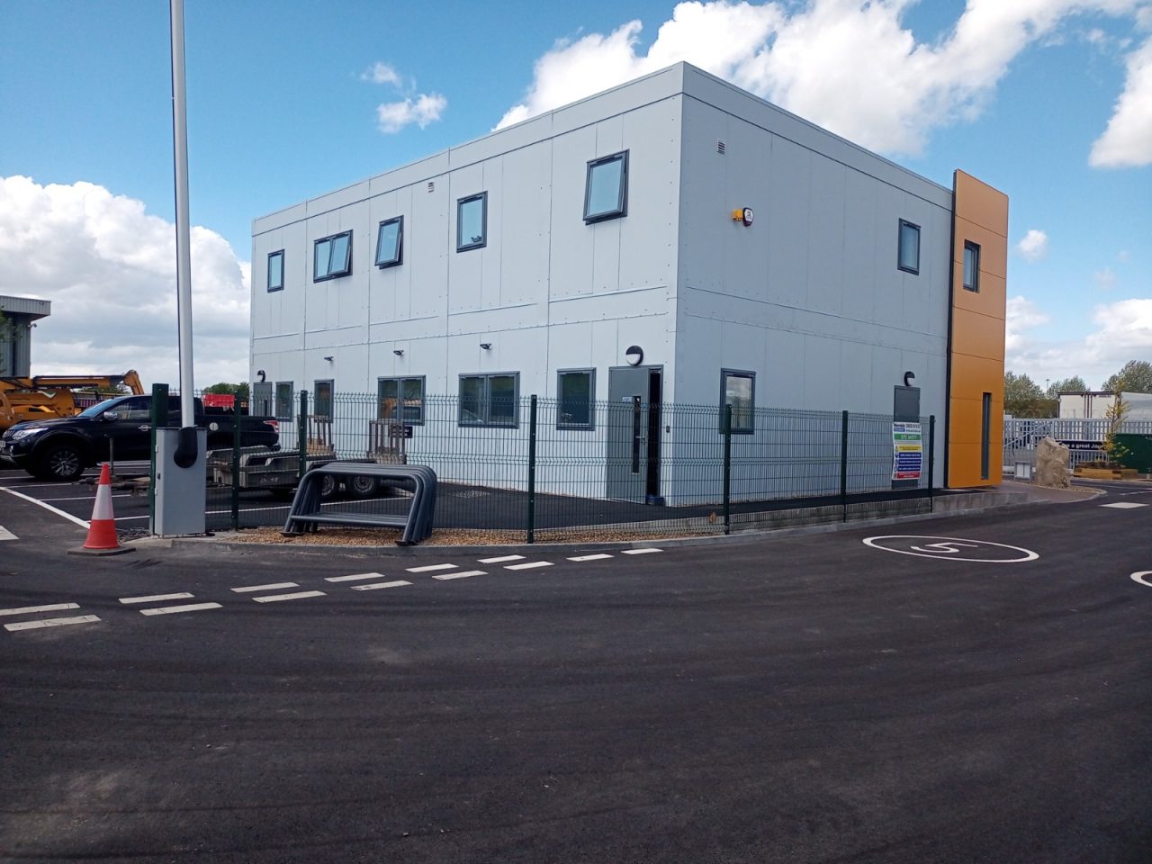 Refurbished Double Storey Modular Office Buildings - Wernick Group