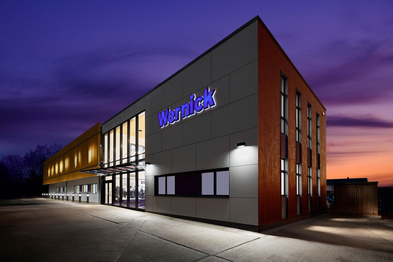 Wernick Group Head Office - modular building