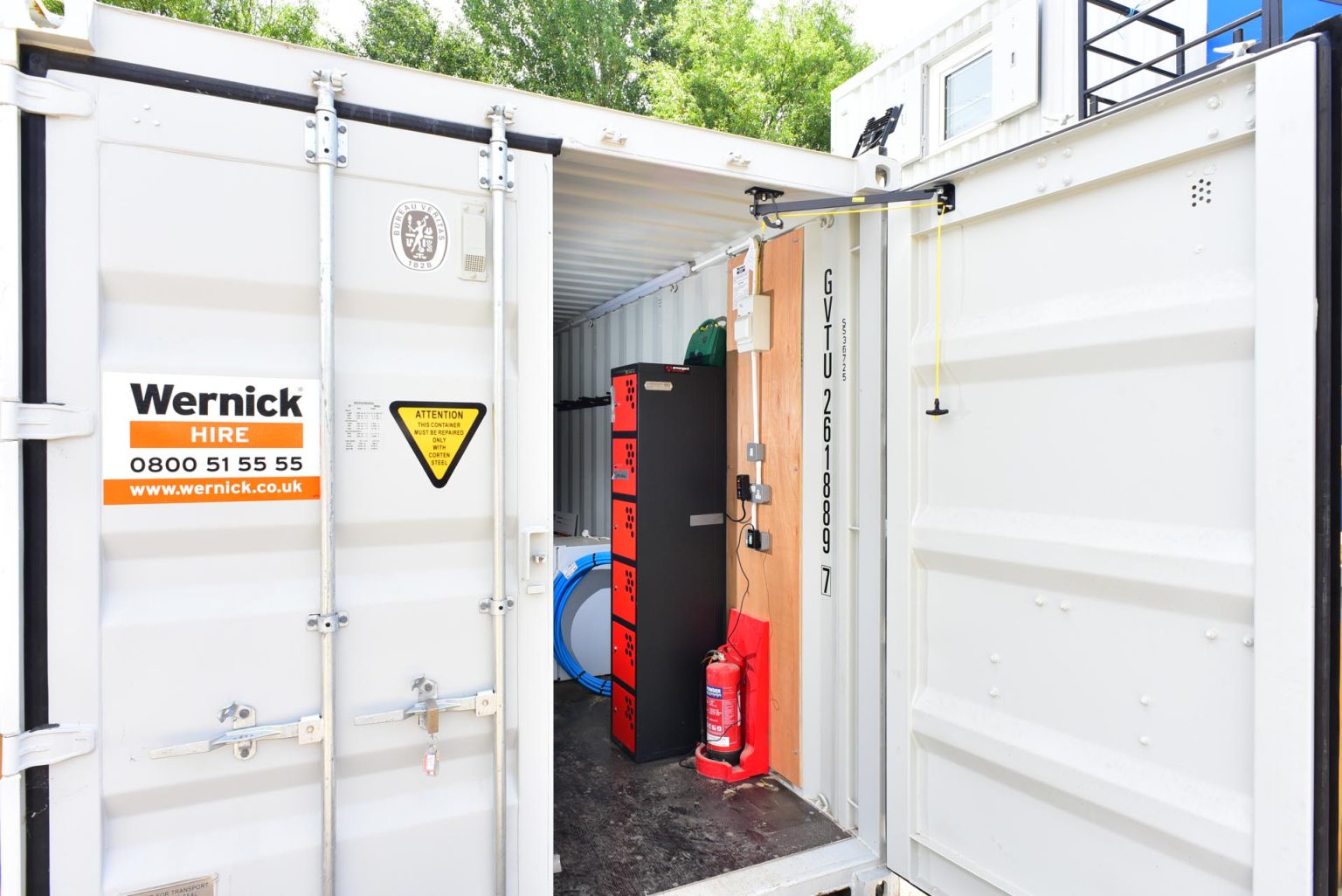 Verbor Containers Storage containers and shipping containers - Wernick Group