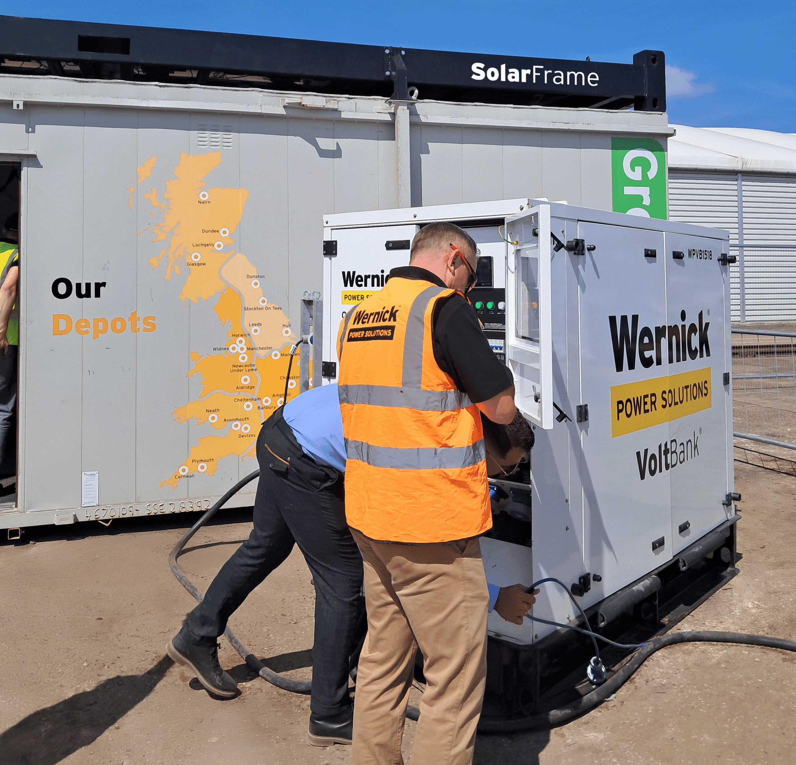 Wernick Power and Voltbank at Rail Live