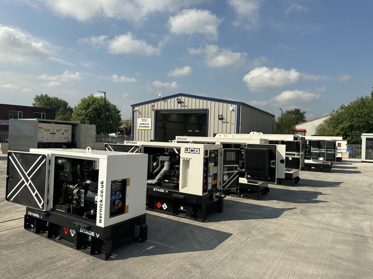 Wernick Power Solutions Stage V generators