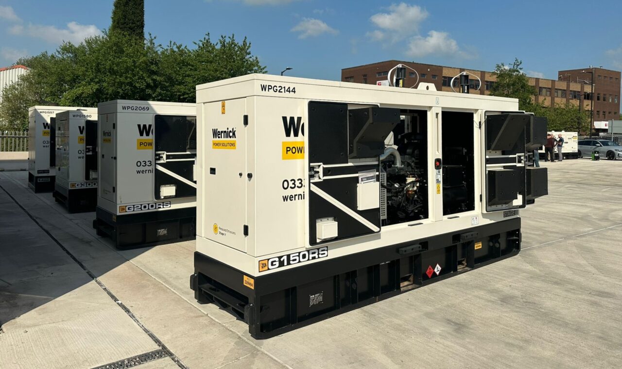 Wernick Power Solutions Stage V generators