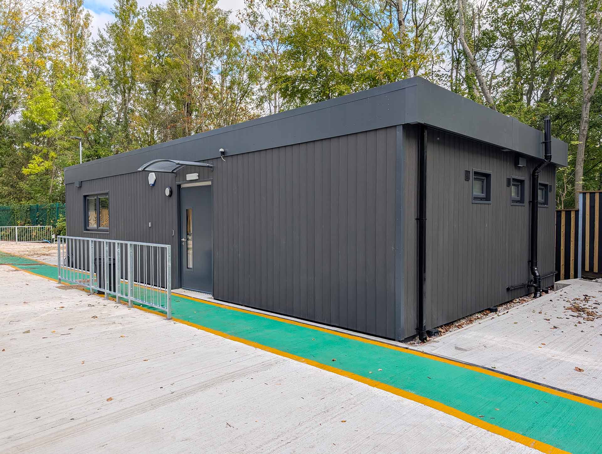 Image of a refurbished modular cabin