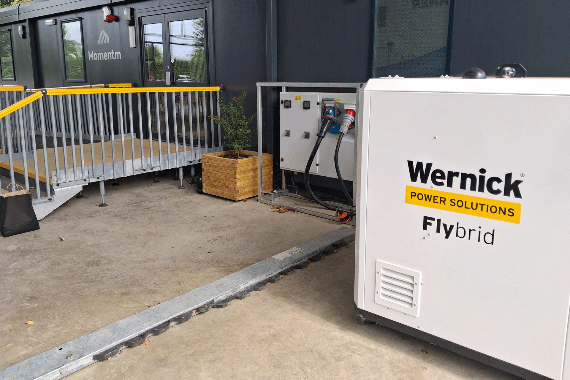 Wernick Power Solutions Flybrid at Momentm Health