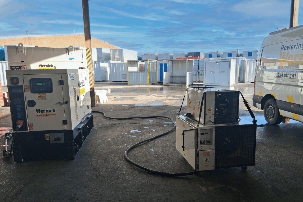 Wernick Power Solutions generator and load bank