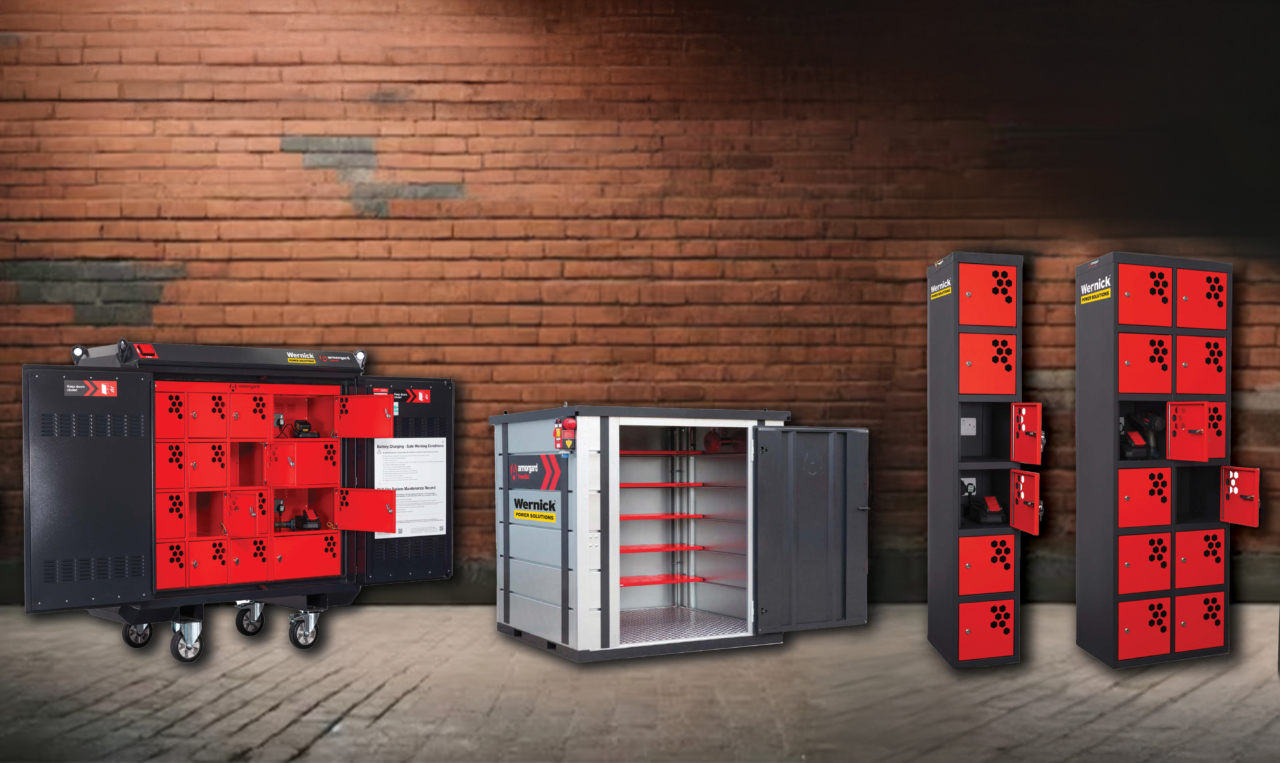 Armorgard POWERSTATION, VOLTHUB and POWERSTOR Wernick Power Solutions
