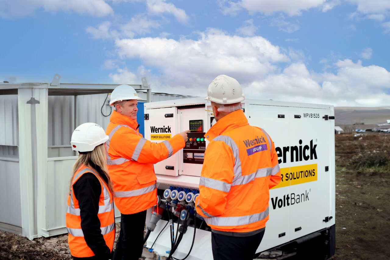 Wernick Power Solutions battery storage unit Avonmouth