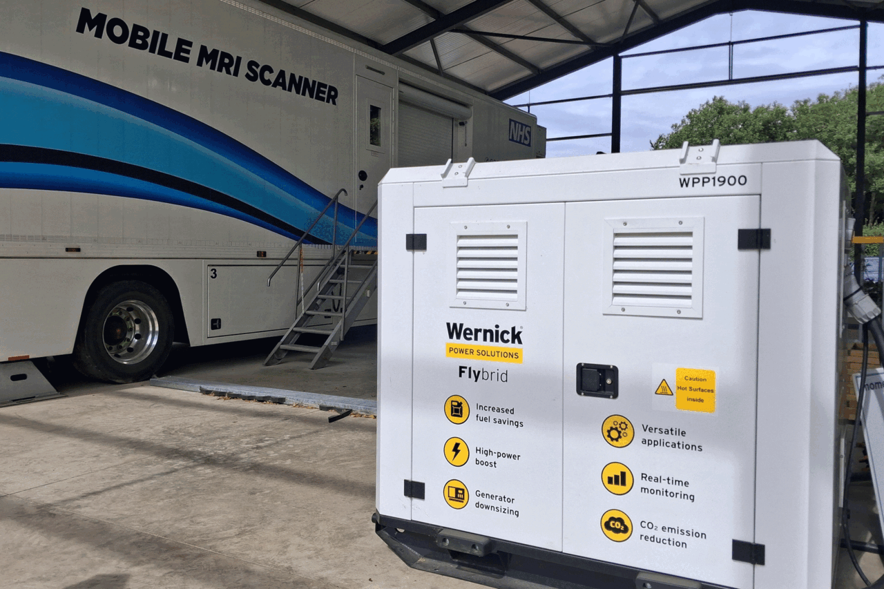 Wernick Power Solutions Flybrid at Momentm Health Cambridge