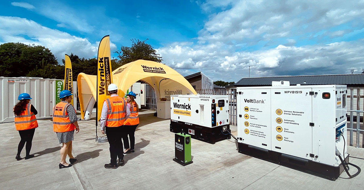 Wernick Power Solutions depot opening