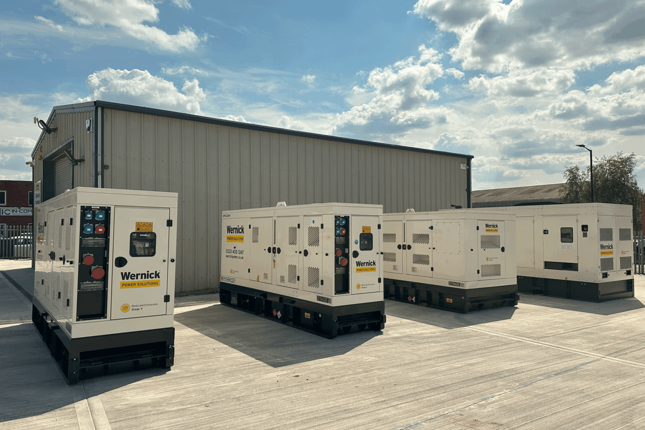 Wernick Power Solutions Stage V generators