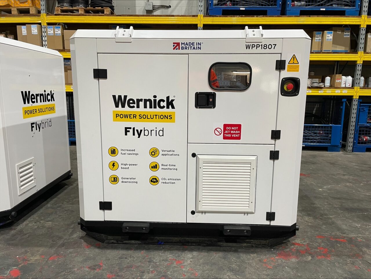 Wernick Power Solutions Flybrid flywheel system