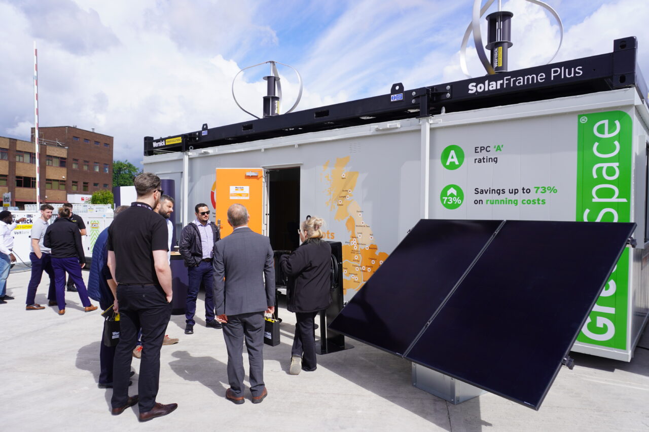 Wernick Power Solutions SolarFrame Plus at Vigo Open Days