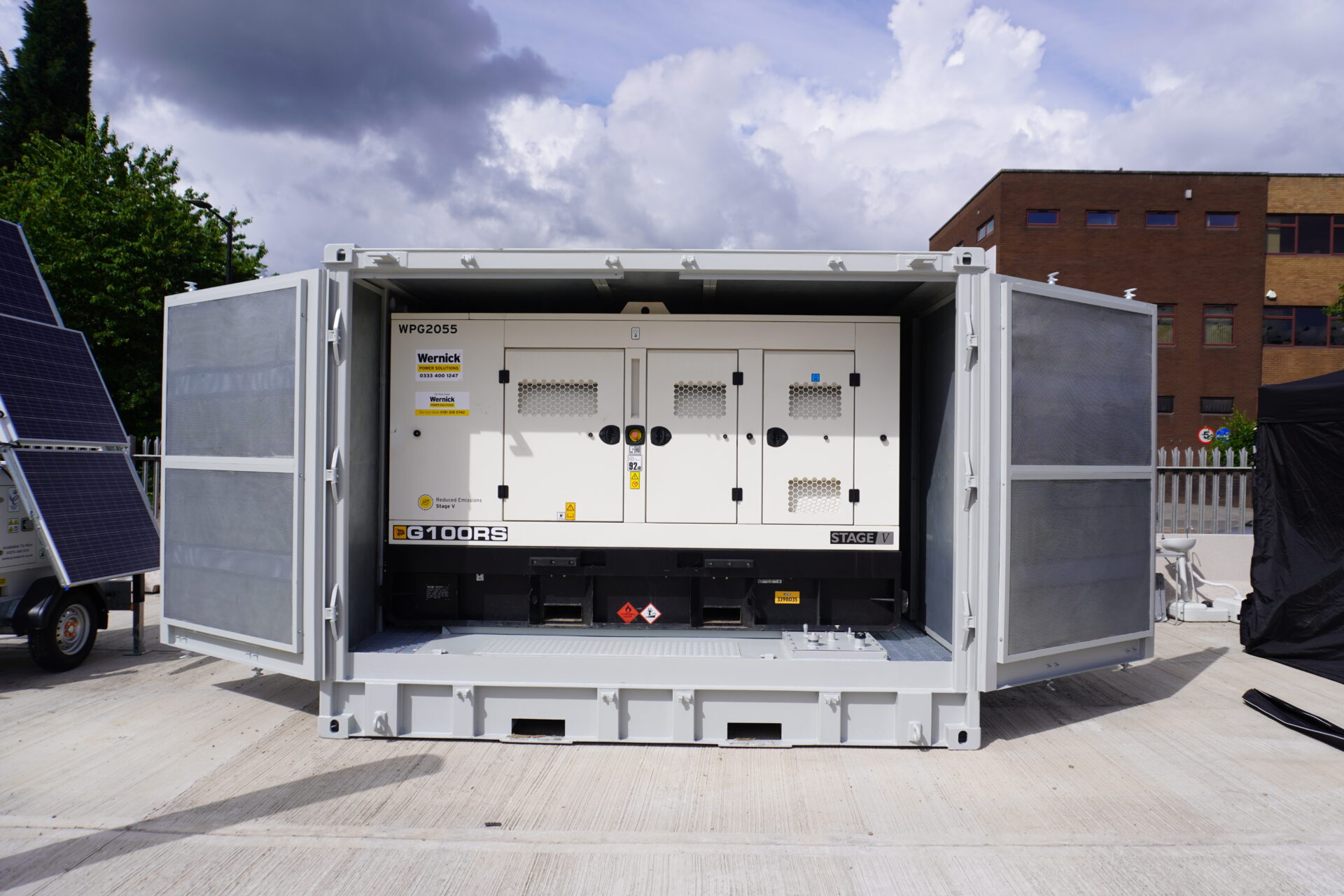 Wernick Power Solutions Voltstore at Vigo Open Days