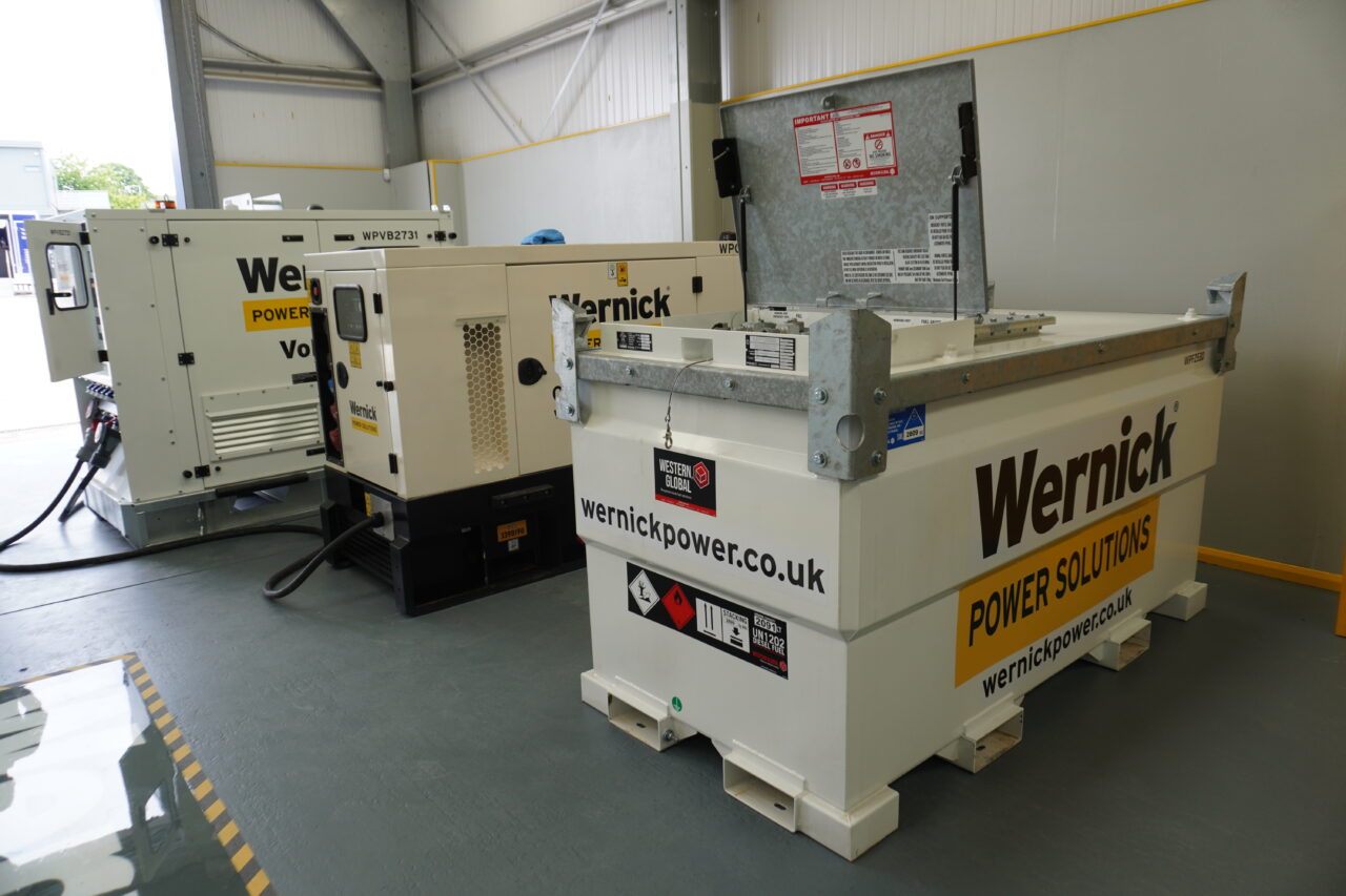 Fuel tank - Wernick Power Solutions