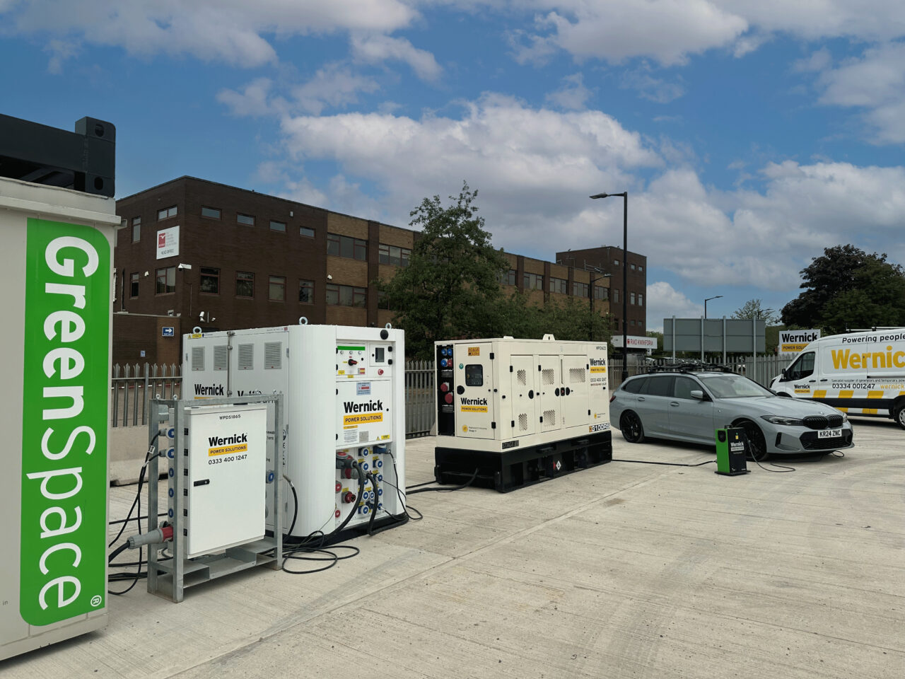 Wernick Power Solutions, HEMSboard, battery storage unit, generator and EV charger