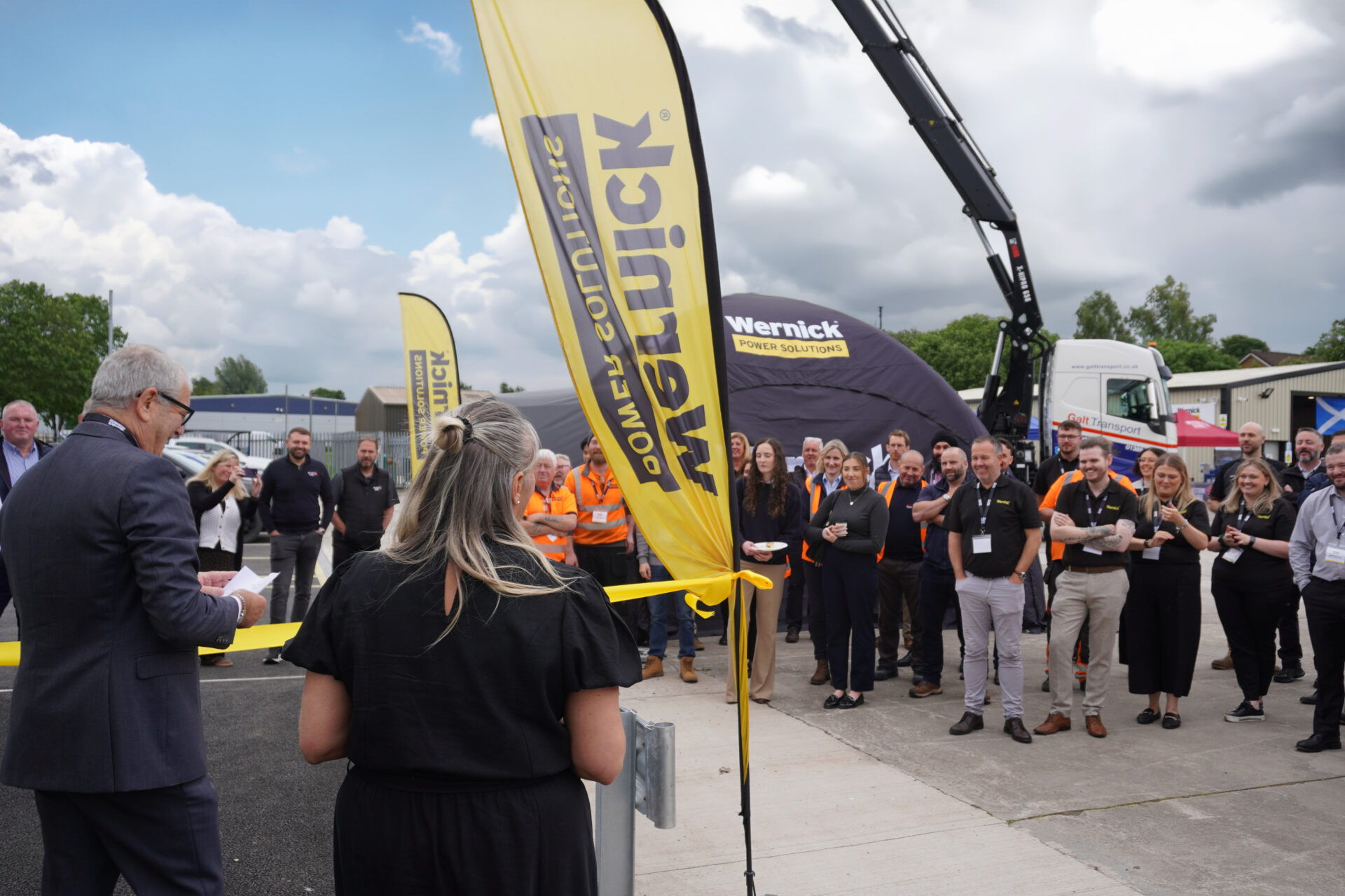 Wernick Power Solutions Glasgow Open Day