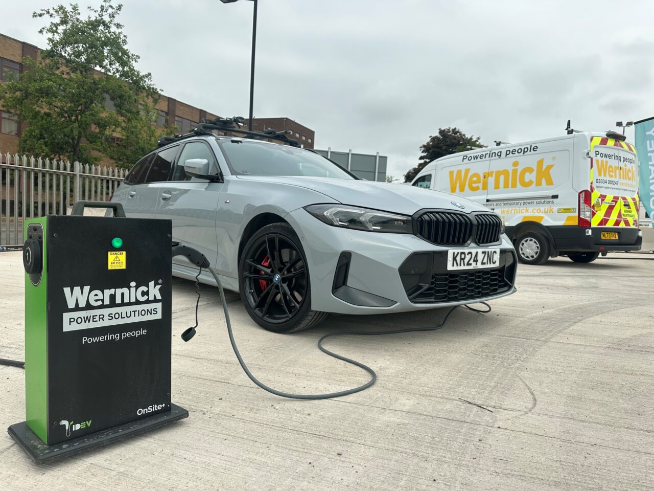 EV charging - Wernick Power Solutions