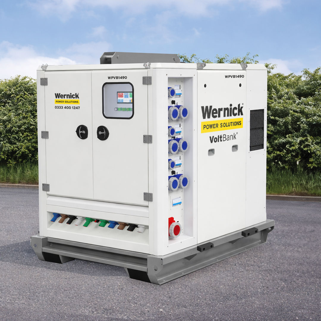 Wernick Power Solutions Voltbank battery storage unit