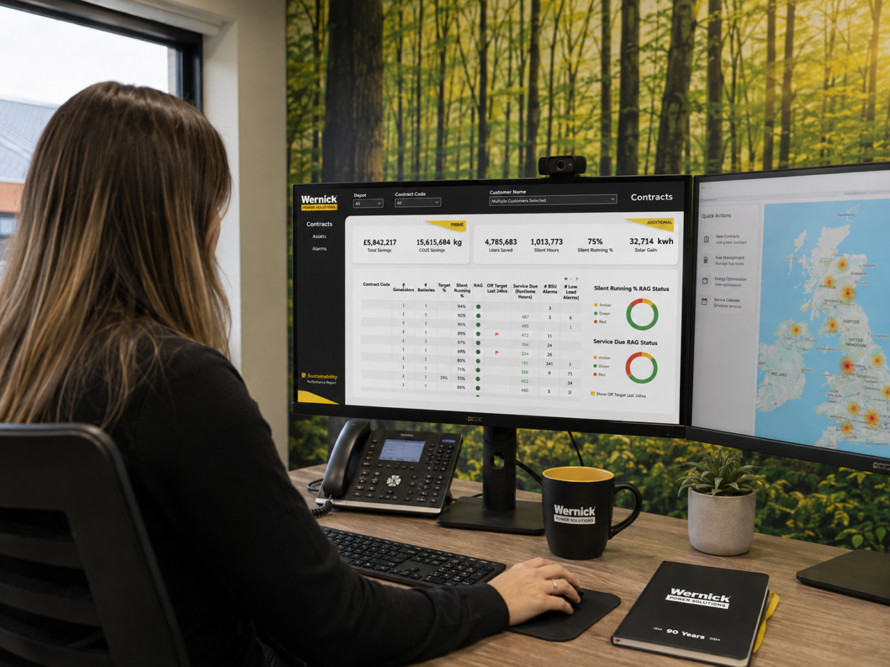 Wernick Power Solutions Power Optimisation Centre